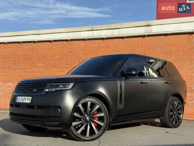 Черный Ленд Ровер Рендж Ровер, объемом двигателя 4.39 л и пробегом 27 тыс. км за 285000 $, фото 1 на Automoto.ua