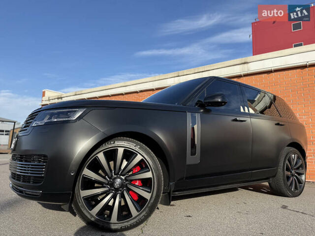 Черный Ленд Ровер Рендж Ровер, объемом двигателя 4.39 л и пробегом 27 тыс. км за 285000 $, фото 4 на Automoto.ua