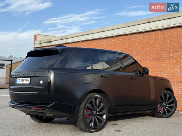 Черный Ленд Ровер Рендж Ровер, объемом двигателя 4.39 л и пробегом 27 тыс. км за 285000 $, фото 33 на Automoto.ua