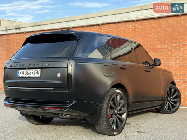 Черный Ленд Ровер Рендж Ровер, объемом двигателя 4.39 л и пробегом 27 тыс. км за 285000 $, фото 32 на Automoto.ua