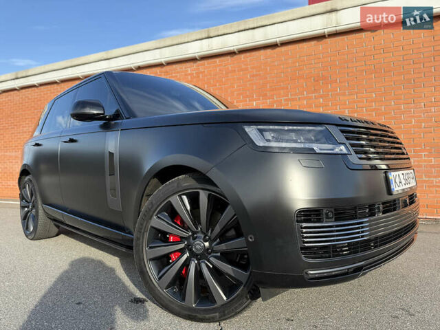 Черный Ленд Ровер Рендж Ровер, объемом двигателя 4.39 л и пробегом 27 тыс. км за 285000 $, фото 11 на Automoto.ua