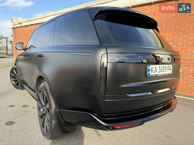 Черный Ленд Ровер Рендж Ровер, объемом двигателя 4.39 л и пробегом 27 тыс. км за 285000 $, фото 26 на Automoto.ua