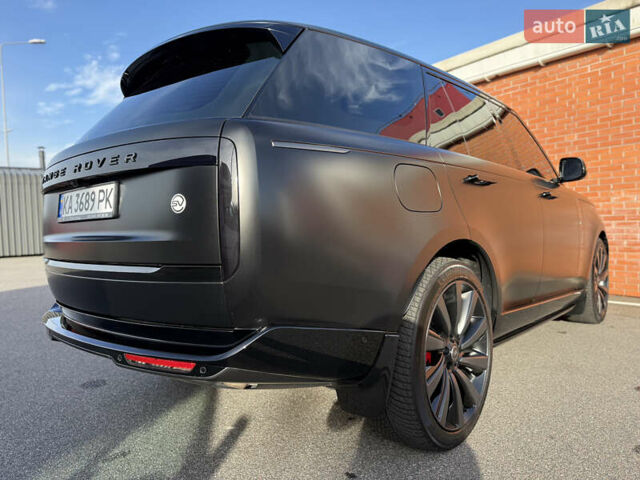 Черный Ленд Ровер Рендж Ровер, объемом двигателя 4.39 л и пробегом 27 тыс. км за 285000 $, фото 18 на Automoto.ua