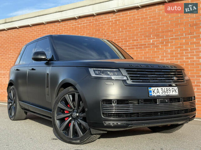 Черный Ленд Ровер Рендж Ровер, объемом двигателя 4.39 л и пробегом 27 тыс. км за 285000 $, фото 7 на Automoto.ua