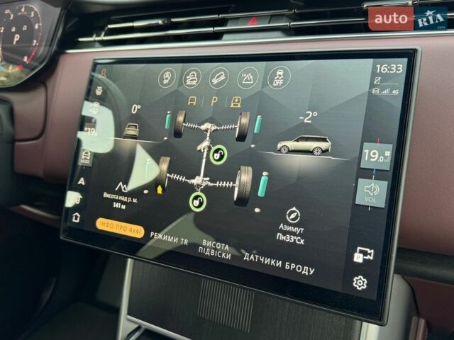 Черный Ленд Ровер Рендж Ровер, объемом двигателя 4.39 л и пробегом 9 тыс. км за 270000 $, фото 44 на Automoto.ua