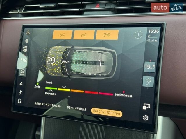 Черный Ленд Ровер Рендж Ровер, объемом двигателя 4.39 л и пробегом 9 тыс. км за 270000 $, фото 50 на Automoto.ua