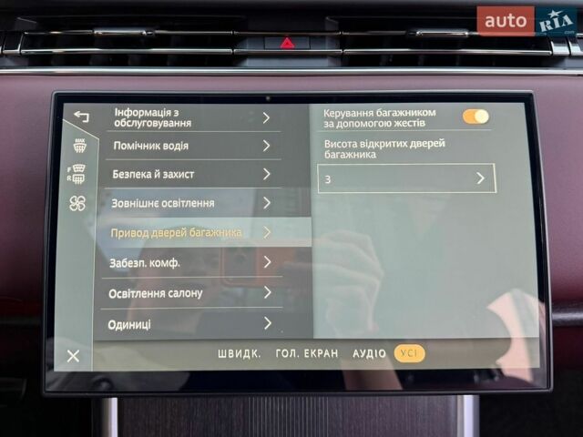Чорний Ленд Ровер Рендж Ровер, об'ємом двигуна 4.39 л та пробігом 1 тис. км за 280000 $, фото 95 на Automoto.ua