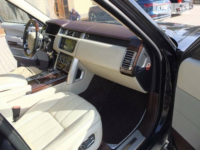 Фиолетовый Ленд Ровер Рендж Ровер, объемом двигателя 4.4 л и пробегом 130 тыс. км за 50000 $, фото 9 на Automoto.ua