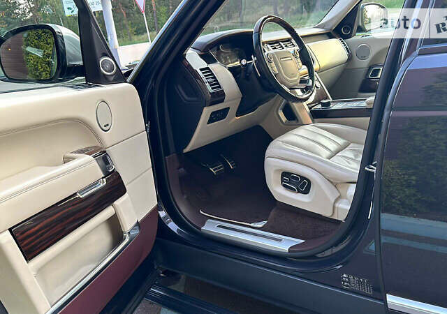 Фиолетовый Ленд Ровер Рендж Ровер, объемом двигателя 4.4 л и пробегом 130 тыс. км за 50000 $, фото 20 на Automoto.ua