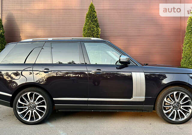 Фиолетовый Ленд Ровер Рендж Ровер, объемом двигателя 4.4 л и пробегом 130 тыс. км за 50000 $, фото 17 на Automoto.ua