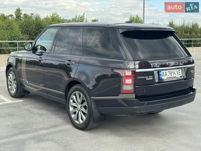 Фіолетовий Ленд Ровер Рендж Ровер, об'ємом двигуна 5 л та пробігом 280 тис. км за 34999 $, фото 6 на Automoto.ua