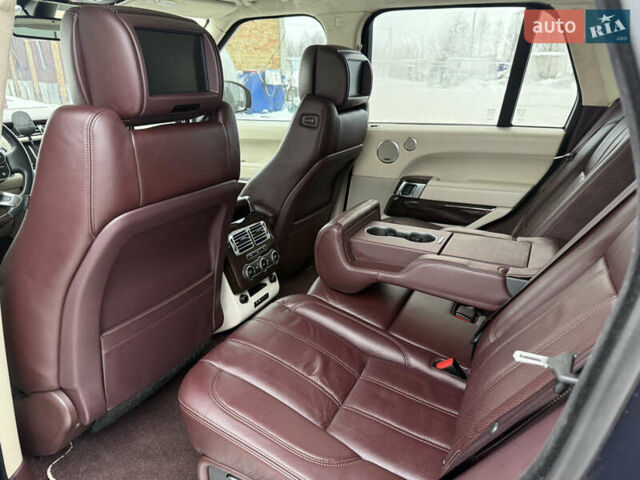 Фиолетовый Ленд Ровер Рендж Ровер, объемом двигателя 4.37 л и пробегом 200 тыс. км за 39990 $, фото 20 на Automoto.ua