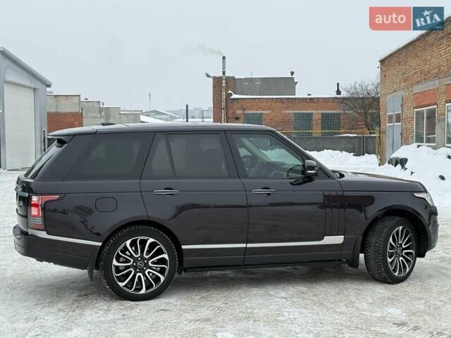 Фиолетовый Ленд Ровер Рендж Ровер, объемом двигателя 4.37 л и пробегом 200 тыс. км за 39990 $, фото 3 на Automoto.ua