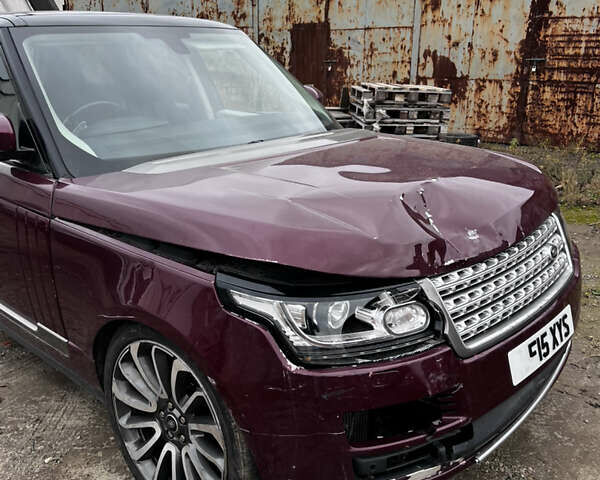 Фиолетовый Ленд Ровер Рендж Ровер, объемом двигателя 4.37 л и пробегом 69 тыс. км за 9500 $, фото 1 на Automoto.ua