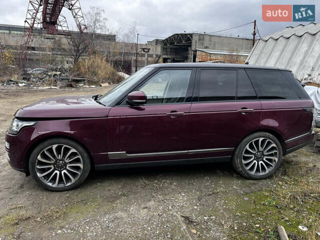 Фиолетовый Ленд Ровер Рендж Ровер, объемом двигателя 4.37 л и пробегом 69 тыс. км за 9500 $, фото 5 на Automoto.ua