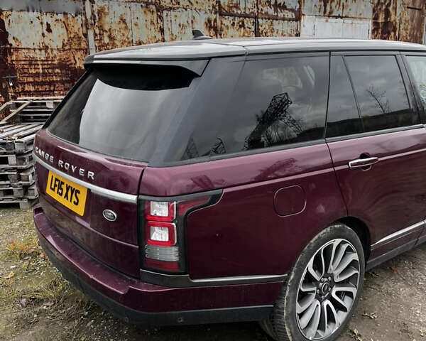 Фиолетовый Ленд Ровер Рендж Ровер, объемом двигателя 4.37 л и пробегом 69 тыс. км за 9500 $, фото 3 на Automoto.ua