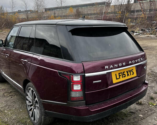 Фиолетовый Ленд Ровер Рендж Ровер, объемом двигателя 4.37 л и пробегом 69 тыс. км за 9500 $, фото 4 на Automoto.ua