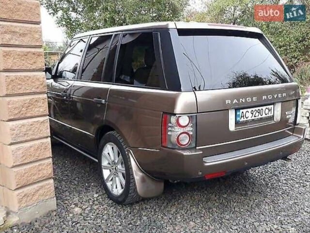 Ленд Ровер Рендж Ровер 2010 в Луцке на Automoto.ua Коричневый Ленд Ровер Рендж Ровер, объемом двигателя 3.6 л и пробегом 286 тыс. км за 19500 $, фото 5 на Automoto.ua