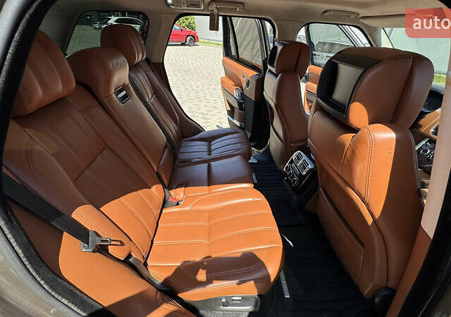 Ленд Ровер Рендж Ровер 2013 у Івано-Франківську на Automoto.ua Коричневий Ленд Ровер Рендж Ровер, об'ємом двигуна 4.37 л та пробігом 248 тис. км за 38999 $, фото 36 на Automoto.ua