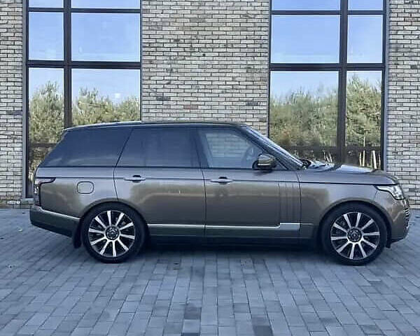 Коричневый Ленд Ровер Рендж Ровер, объемом двигателя 5 л и пробегом 172 тыс. км за 33000 $, фото 2 на Automoto.ua