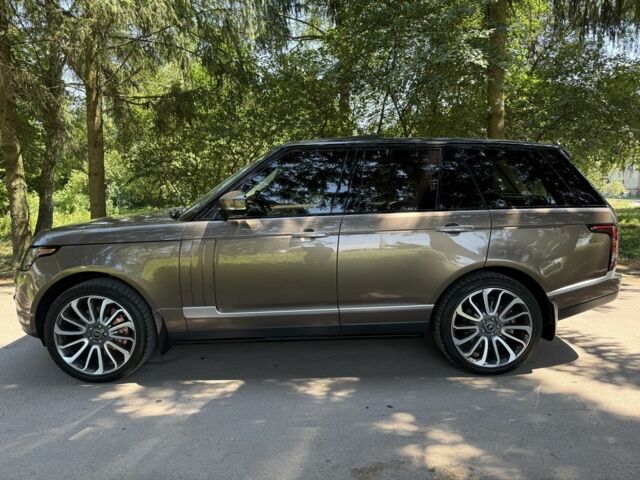 Коричневий Ленд Ровер Рендж Ровер, об'ємом двигуна 4.4 л та пробігом 200 тис. км за 39999 $, фото 11 на Automoto.ua