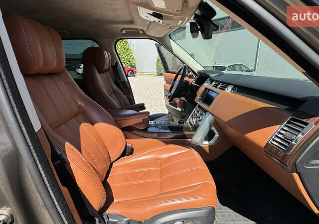 Ленд Ровер Рендж Ровер 2013 у Івано-Франківську на Automoto.ua Коричневий Ленд Ровер Рендж Ровер, об'ємом двигуна 4.37 л та пробігом 248 тис. км за 38999 $, фото 55 на Automoto.ua