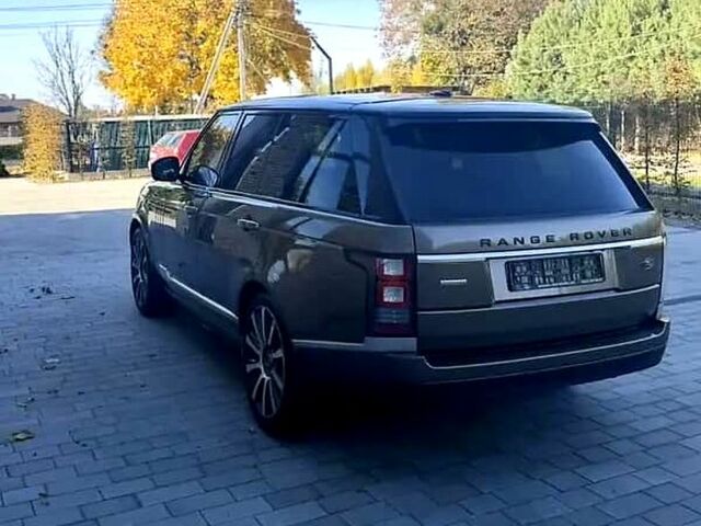 Коричневий Ленд Ровер Рендж Ровер, об'ємом двигуна 5 л та пробігом 175 тис. км за 31700 $, фото 5 на Automoto.ua