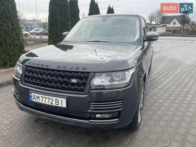 Коричневый Ленд Ровер Рендж Ровер, объемом двигателя 4.4 л и пробегом 280 тыс. км за 31000 $, фото 1 на Automoto.ua