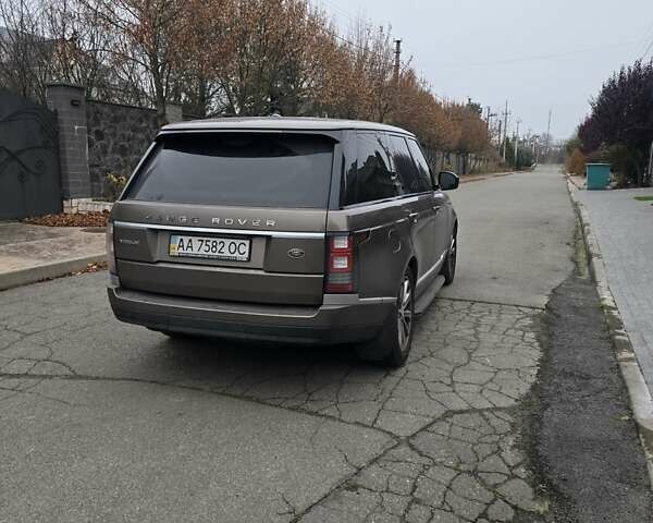 Коричневый Ленд Ровер Рендж Ровер, объемом двигателя 2.99 л и пробегом 260 тыс. км за 27000 $, фото 1 на Automoto.ua