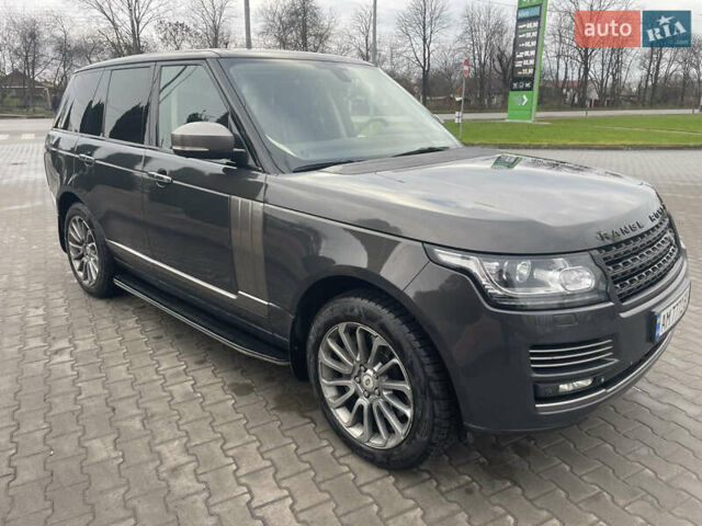 Коричневый Ленд Ровер Рендж Ровер, объемом двигателя 4.4 л и пробегом 280 тыс. км за 31000 $, фото 9 на Automoto.ua