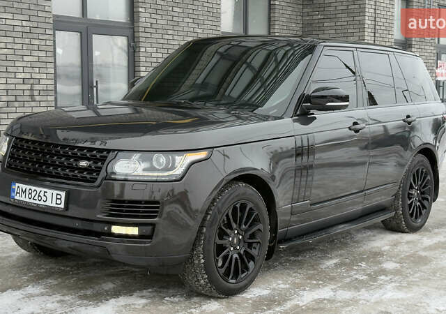 Коричневый Ленд Ровер Рендж Ровер, объемом двигателя 4.37 л и пробегом 200 тыс. км за 32500 $, фото 8 на Automoto.ua