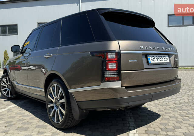 Ленд Ровер Рендж Ровер 2013 у Івано-Франківську на Automoto.ua Коричневий Ленд Ровер Рендж Ровер, об'ємом двигуна 4.37 л та пробігом 248 тис. км за 38999 $, фото 16 на Automoto.ua