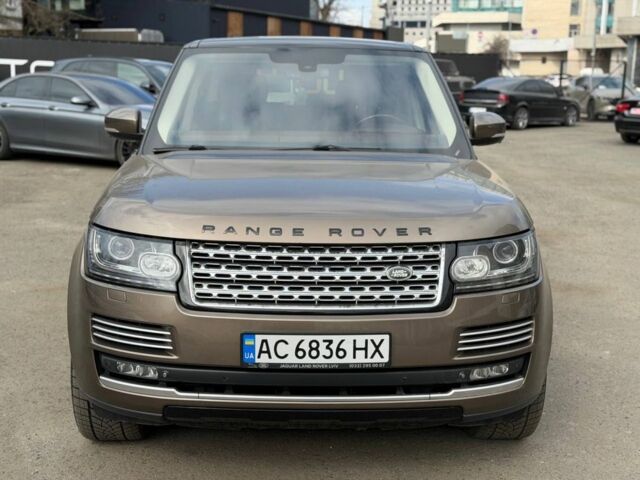 Коричневый Ленд Ровер Рендж Ровер, объемом двигателя 5 л и пробегом 160 тыс. км за 37000 $, фото 1 на Automoto.ua