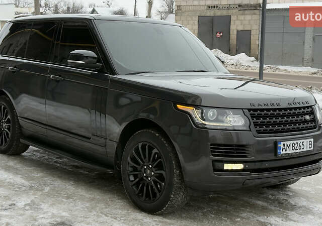 Коричневый Ленд Ровер Рендж Ровер, объемом двигателя 4.37 л и пробегом 200 тыс. км за 32500 $, фото 10 на Automoto.ua