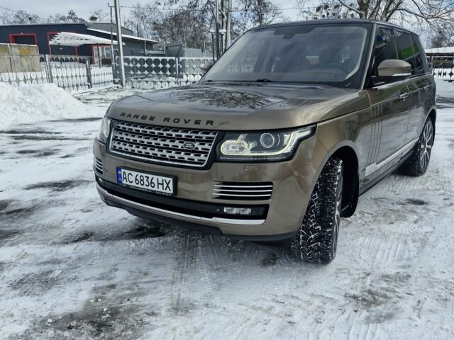 Коричневий Ленд Ровер Рендж Ровер, об'ємом двигуна 5 л та пробігом 175 тис. км за 31500 $, фото 1 на Automoto.ua