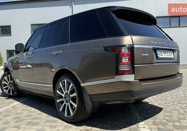 Ленд Ровер Рендж Ровер 2013 у Івано-Франківську на Automoto.ua Коричневий Ленд Ровер Рендж Ровер, об'ємом двигуна 4.37 л та пробігом 248 тис. км за 38999 $, фото 19 на Automoto.ua