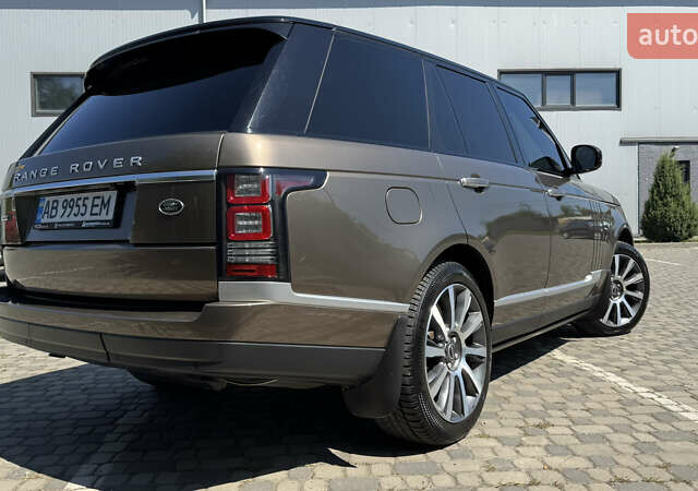 Ленд Ровер Рендж Ровер 2013 у Івано-Франківську на Automoto.ua Коричневий Ленд Ровер Рендж Ровер, об'ємом двигуна 4.37 л та пробігом 248 тис. км за 38999 $, фото 31 на Automoto.ua