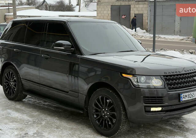 Коричневый Ленд Ровер Рендж Ровер, объемом двигателя 4.37 л и пробегом 200 тыс. км за 32500 $, фото 15 на Automoto.ua