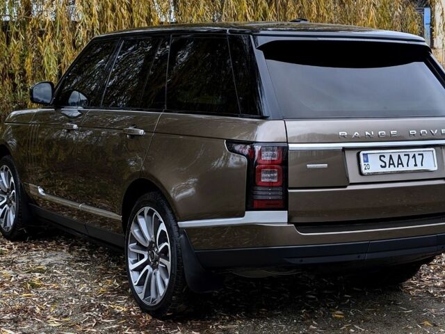 Коричневий Ленд Ровер Рендж Ровер, об'ємом двигуна 4.4 л та пробігом 208 тис. км за 39000 $, фото 2 на Automoto.ua