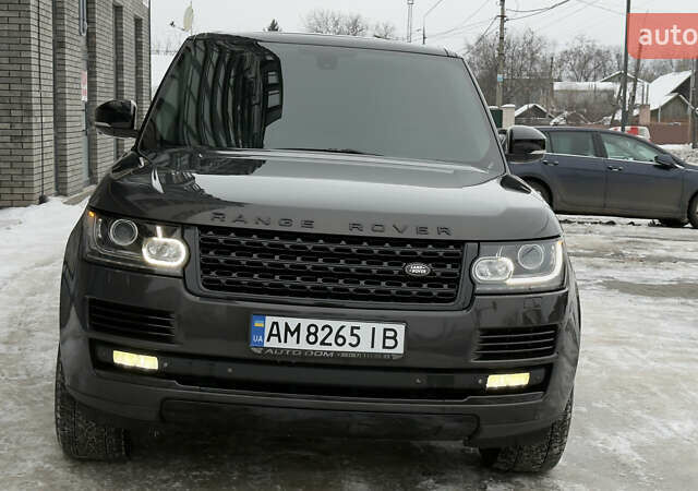 Коричневый Ленд Ровер Рендж Ровер, объемом двигателя 4.37 л и пробегом 200 тыс. км за 32500 $, фото 9 на Automoto.ua