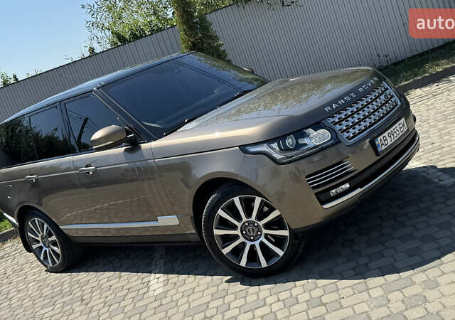 Ленд Ровер Рендж Ровер 2013 у Івано-Франківську на Automoto.ua Коричневий Ленд Ровер Рендж Ровер, об'ємом двигуна 4.37 л та пробігом 248 тис. км за 38999 $, фото 6 на Automoto.ua