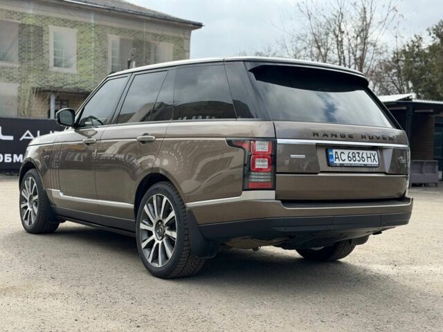 Коричневий Ленд Ровер Рендж Ровер, об'ємом двигуна 5 л та пробігом 175 тис. км за 31500 $, фото 6 на Automoto.ua