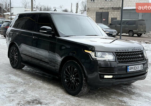 Коричневый Ленд Ровер Рендж Ровер, объемом двигателя 4.37 л и пробегом 200 тыс. км за 32500 $, фото 3 на Automoto.ua