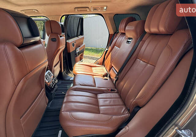 Ленд Ровер Рендж Ровер 2013 у Івано-Франківську на Automoto.ua Коричневий Ленд Ровер Рендж Ровер, об'ємом двигуна 4.37 л та пробігом 248 тис. км за 38999 $, фото 47 на Automoto.ua