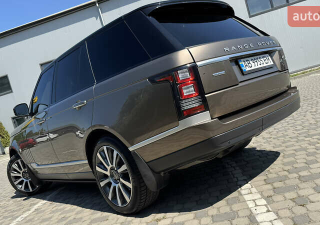 Ленд Ровер Рендж Ровер 2013 у Івано-Франківську на Automoto.ua Коричневий Ленд Ровер Рендж Ровер, об'ємом двигуна 4.37 л та пробігом 248 тис. км за 38999 $, фото 17 на Automoto.ua