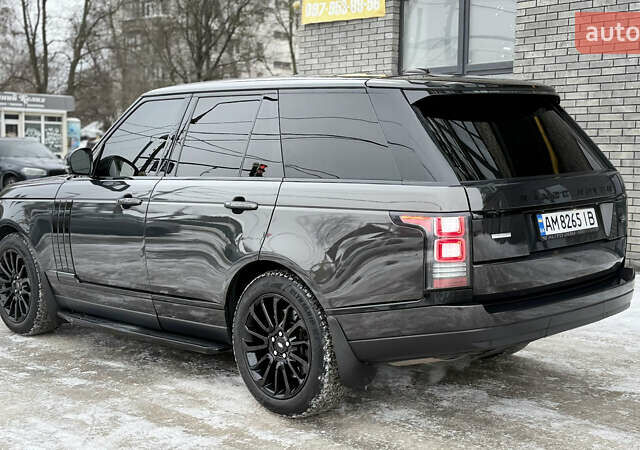 Коричневый Ленд Ровер Рендж Ровер, объемом двигателя 4.37 л и пробегом 200 тыс. км за 32500 $, фото 6 на Automoto.ua