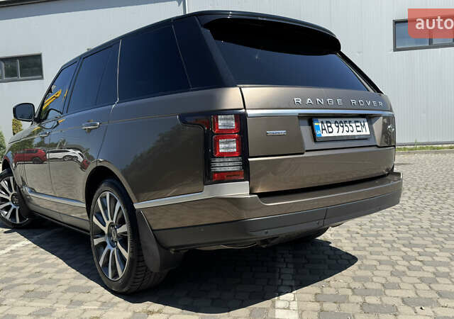 Ленд Ровер Рендж Ровер 2013 у Івано-Франківську на Automoto.ua Коричневий Ленд Ровер Рендж Ровер, об'ємом двигуна 4.37 л та пробігом 248 тис. км за 38999 $, фото 18 на Automoto.ua