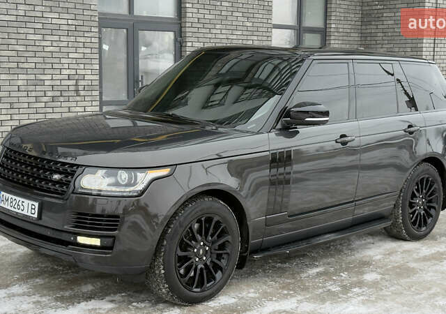 Коричневый Ленд Ровер Рендж Ровер, объемом двигателя 4.37 л и пробегом 200 тыс. км за 32500 $, фото 14 на Automoto.ua