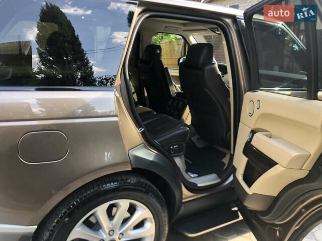 Коричневый Ленд Ровер Рендж Ровер, объемом двигателя 3 л и пробегом 110 тыс. км за 39000 $, фото 9 на Automoto.ua