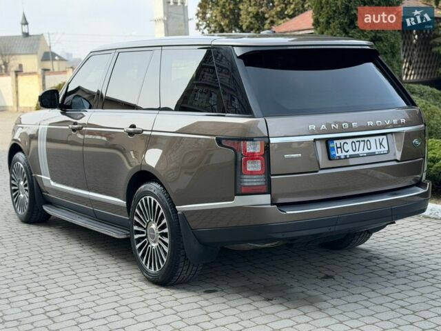 Коричневый Ленд Ровер Рендж Ровер, объемом двигателя 3 л и пробегом 205 тыс. км за 26900 $, фото 16 на Automoto.ua